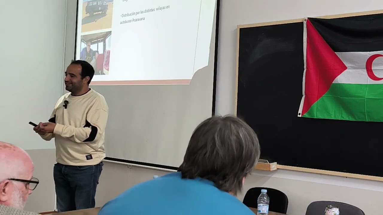 Charla sobre la situación actual del Sáhara (7 de mayo de 2025)